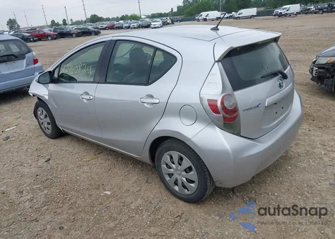 2014 Toyota Prius C One from USA, damaged, VIN JTDKDTB36E1075986
